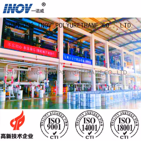 Inov Poliuretano Mdi utilizado para fabricar diversos productos de elastómero de poliuretano